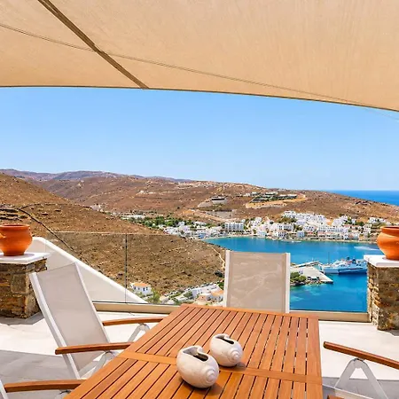 Kythnos Sea View Pool Cycladic Luxury Design